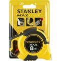 Рулетка Stanley Max 8м*25мм магнитный зацеп STHT0-36118